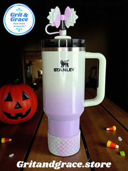 Gracie Lavender Mint Straw Topper