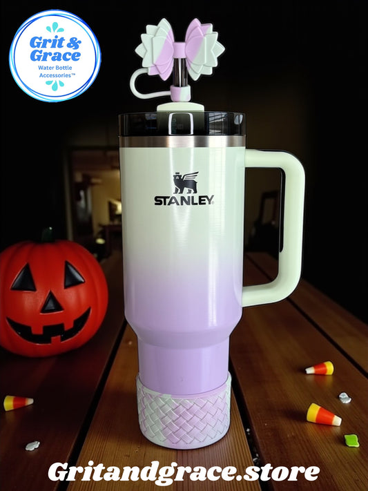Gracie Lavender Mint Straw Topper