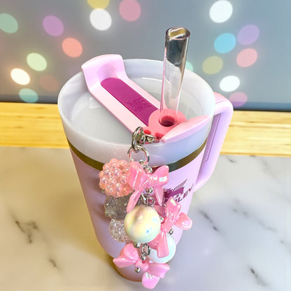 Silicone Straw Ring Bauble Hook