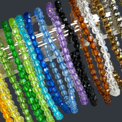 Sparkle Slim Stretchy Cup Bracelet