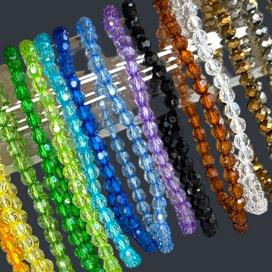 Sparkle Slim Stretchy Cup Bracelet