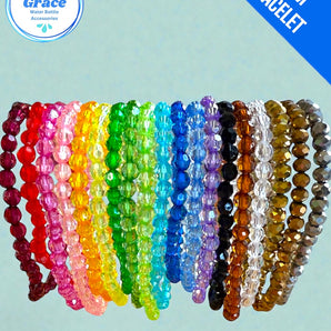 Sparkle Slim Stretchy Cup Bracelet