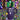 Heart Scroll Concord Grape Chameleon Shorty Boot