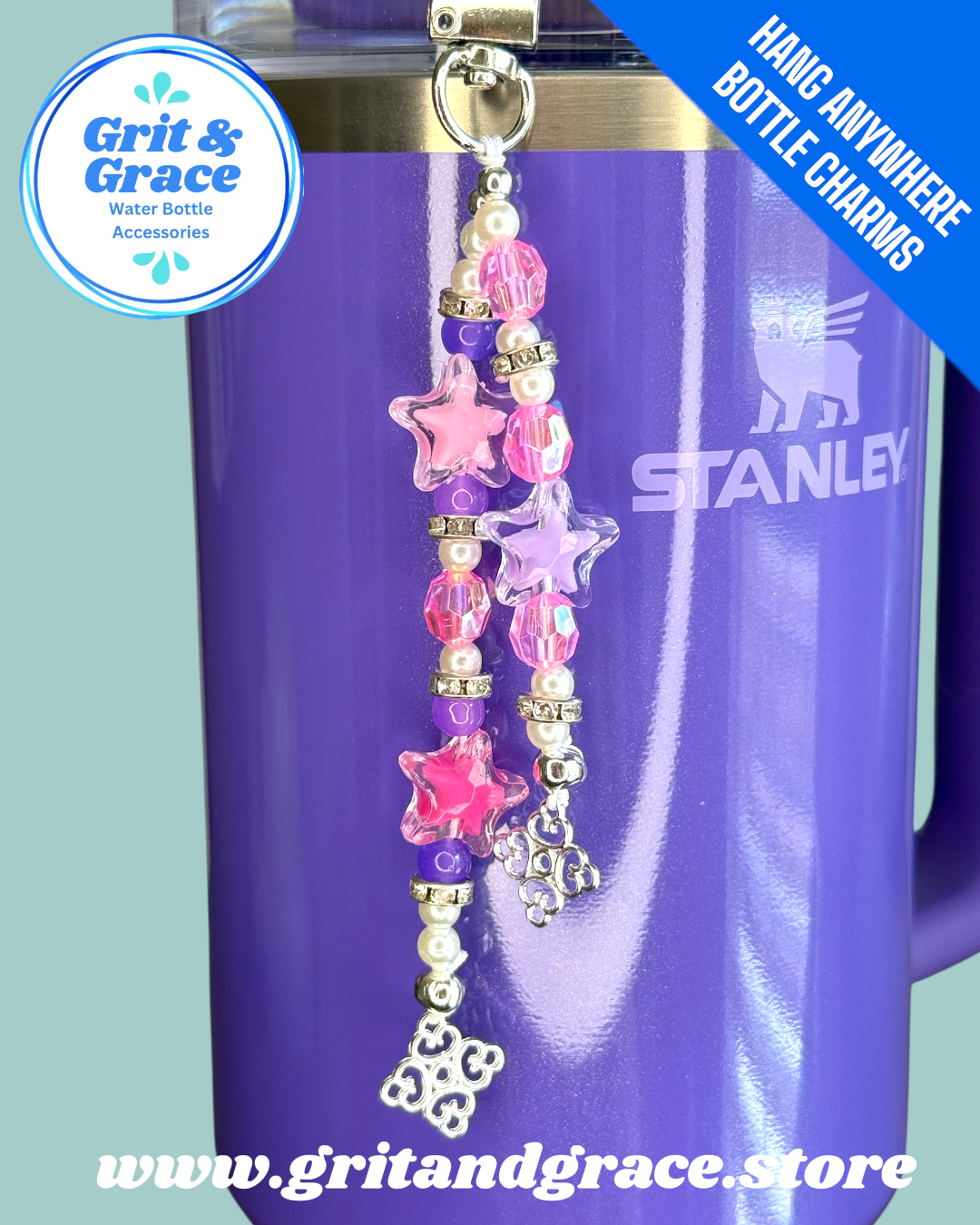 Hang Anywhere Utah Mom Bottle Charm