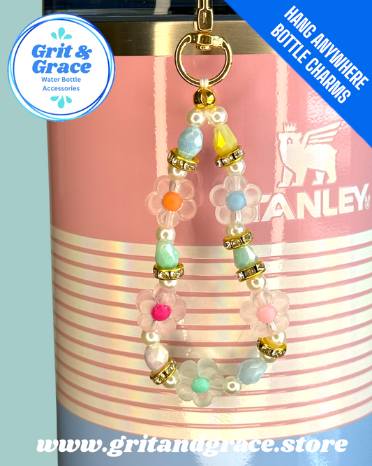 Hang Anywhere Easter Flower Bottle Charm