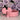 Heart Scroll Mauve Pink Shorty Boot