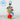 Deluxe Mini Bauble Pastel Checkers Charm