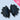 The Anywhere Bow - Black Criss Cross