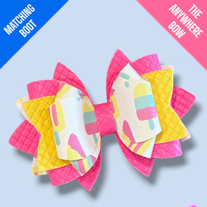 The Anywhere Bow - Neon Popsicles