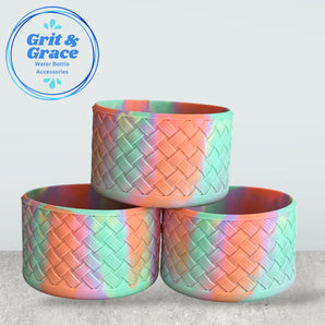 Basketweave Rainbow Sherbet Boot