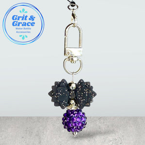Mini Gracie Pop Dangles - Halloween Purple Sparkle