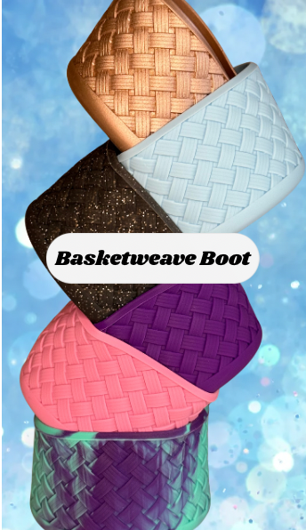 Basketweave Boots