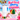 Heart Scroll Shorty Bottle Boot & Gracie Straw Topper (Christmas Morning)