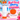 Heart Scroll Shorty Bottle Boot & Gracie Straw Topper (Showgirl Orange Matte)