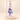 Deluxe Mini Straw Bauble - Sour Grape