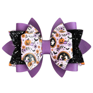 The Anywhere Bow - Primrose Purple Goosebumps