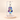 Deluxe Mini Bauble - Blue Blueberry Bees 3.0
