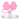 Gracie Straw Topper™ - Blush Pink Glitter